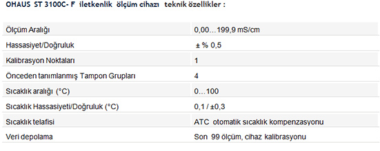 OHAUS  ST 3100C