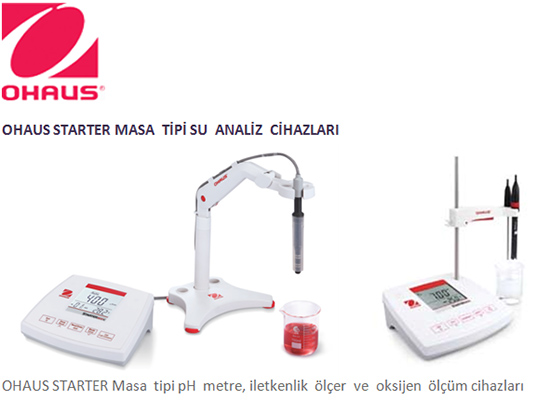 ohaus masast ph metre cihazlar