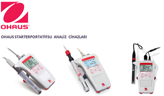 ohaus portatif ph metre cihazlar